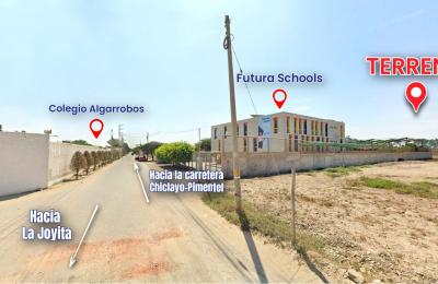 VENTA DE TERRENO DE 464.98 M2 EN SECTOR LA GARITA, PIMENTEL